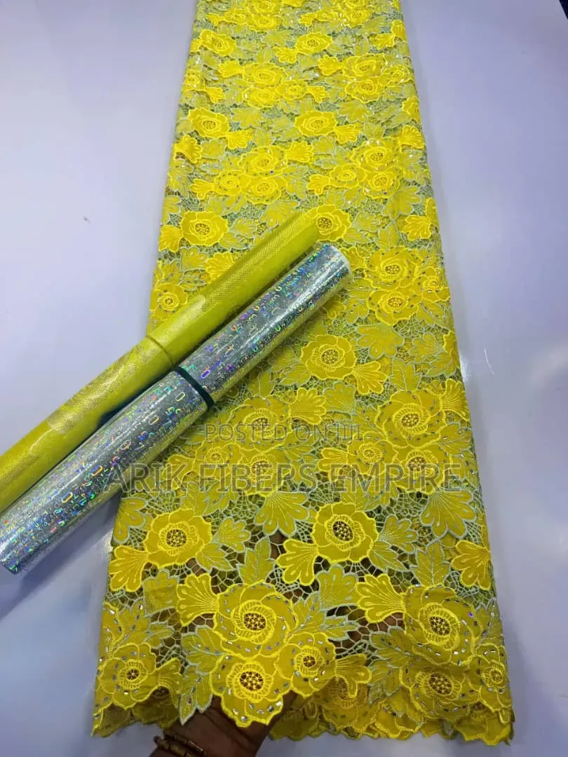 Luxury Swiss Made Chiffon Lace