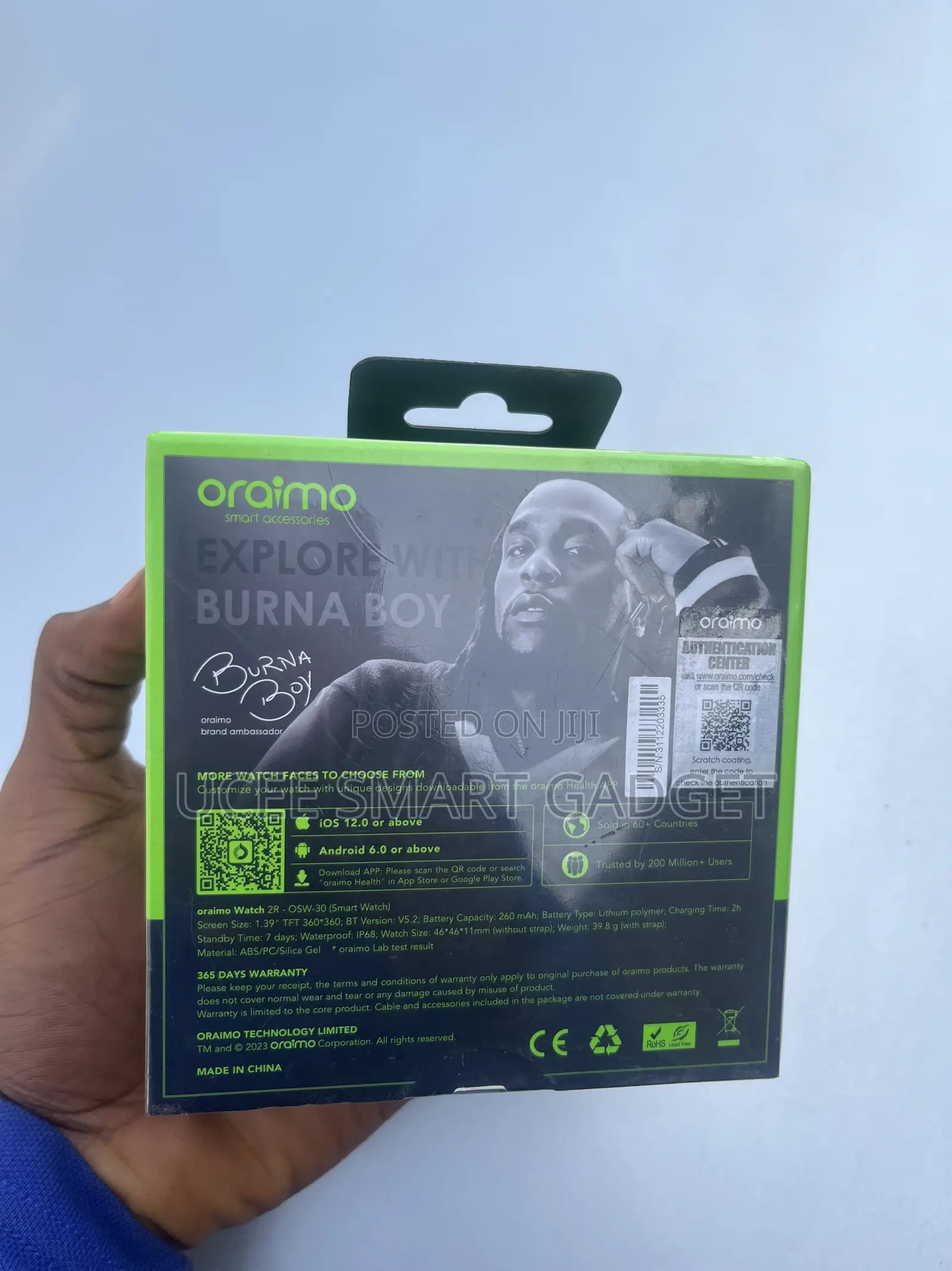 Oraimo Watch 2r