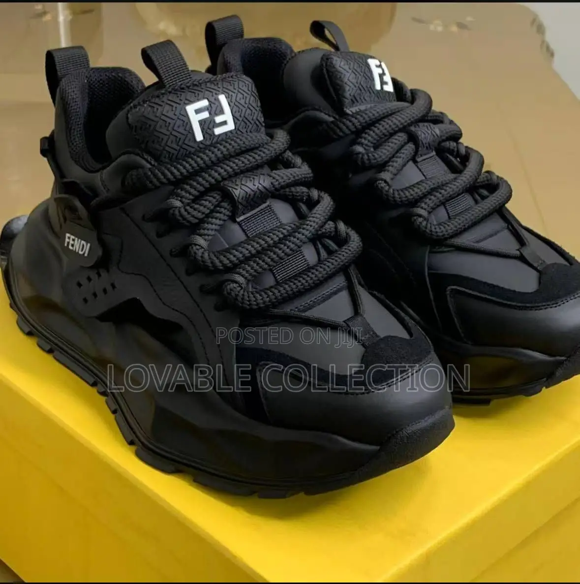 Fendi Bold Sole Chunky Sneakers