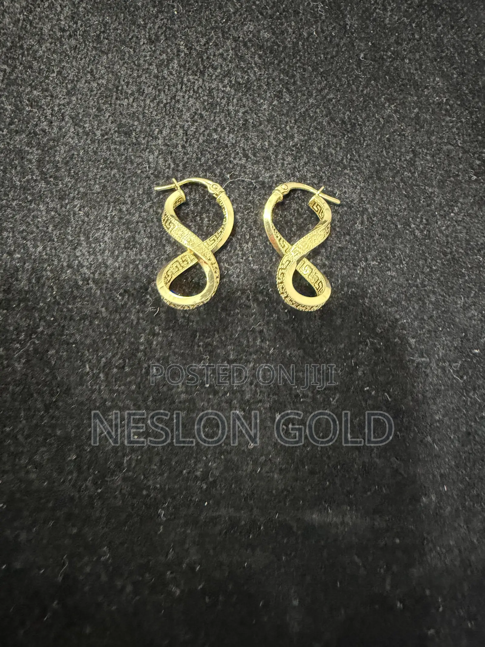 Italy 750 Tested 18karat Gold Earring 8 Design