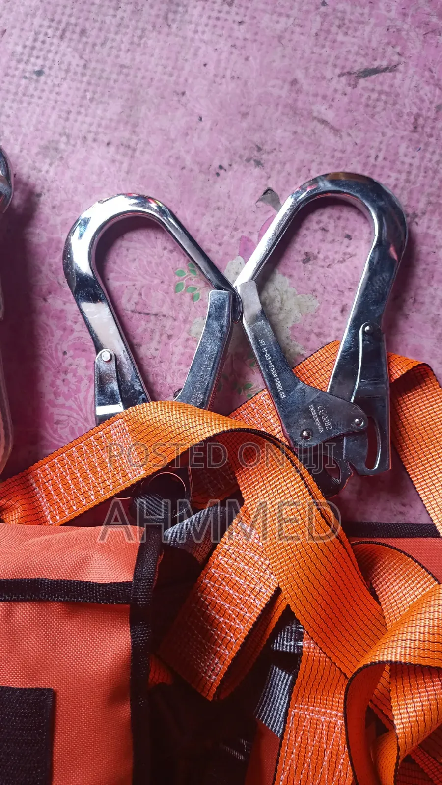 Workman Safety Harness Belt Double Hook