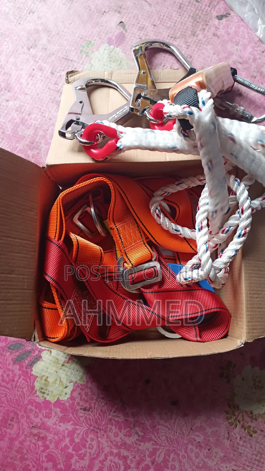 Workman Safety Harness Belt Double Hook