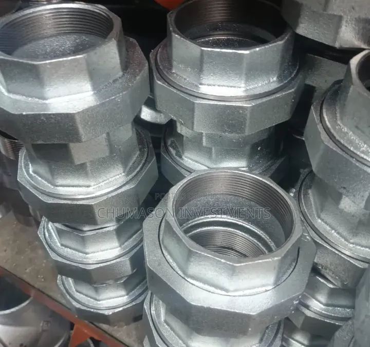 2" Tee and Union Connector Galvernise Fittings