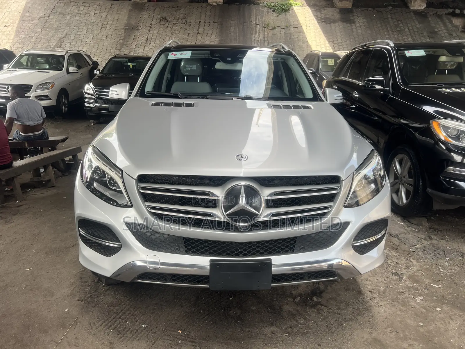 Mercedes-Benz GLE-Class GLE 350d 4MATIC 2018 Silver