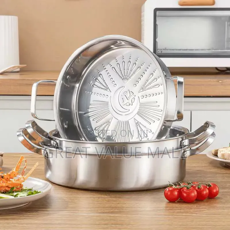 3 Piece Stainless Steel Cookware Set