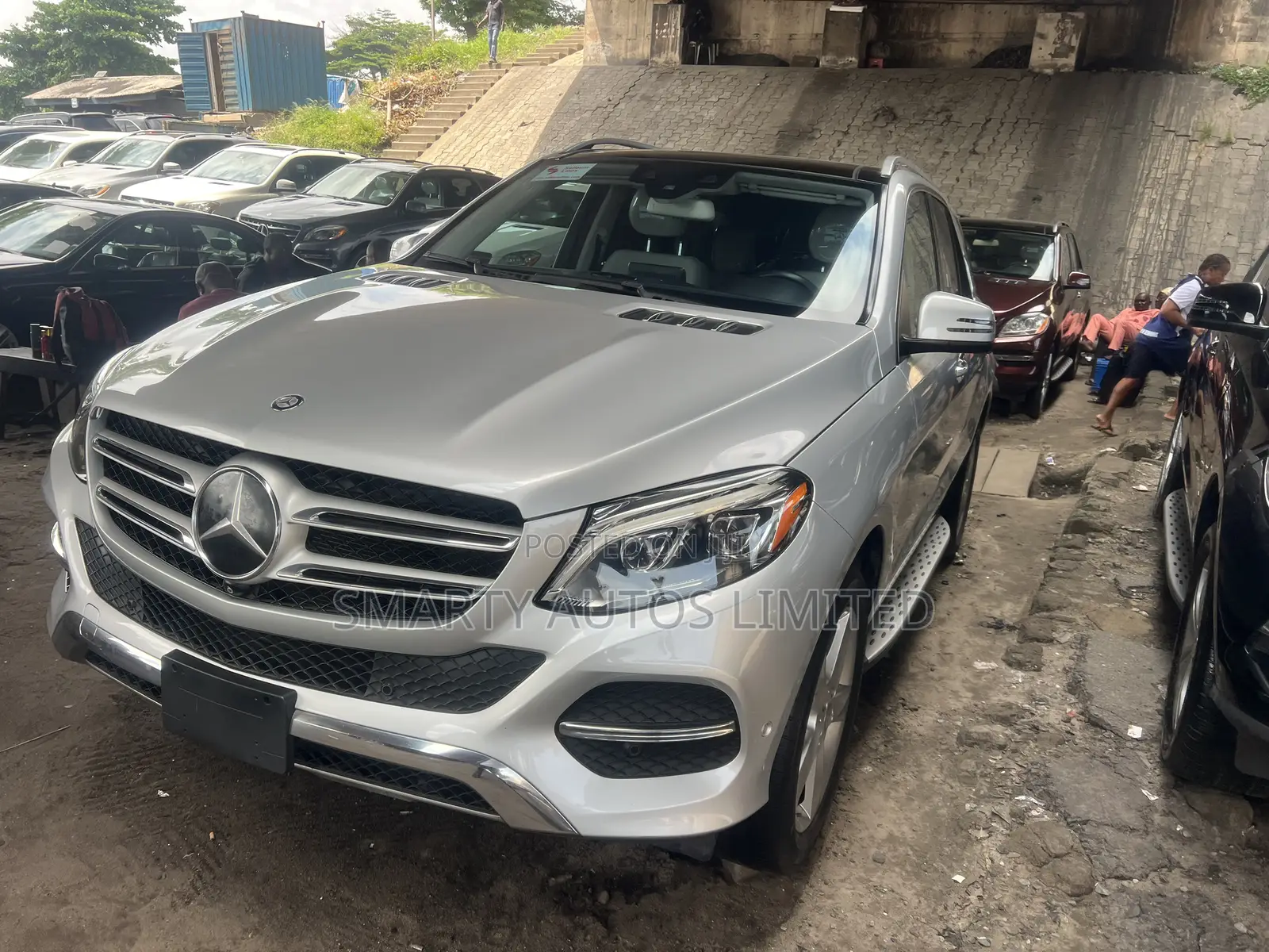 Mercedes-Benz GLE-Class GLE 350d 4MATIC 2018 Silver