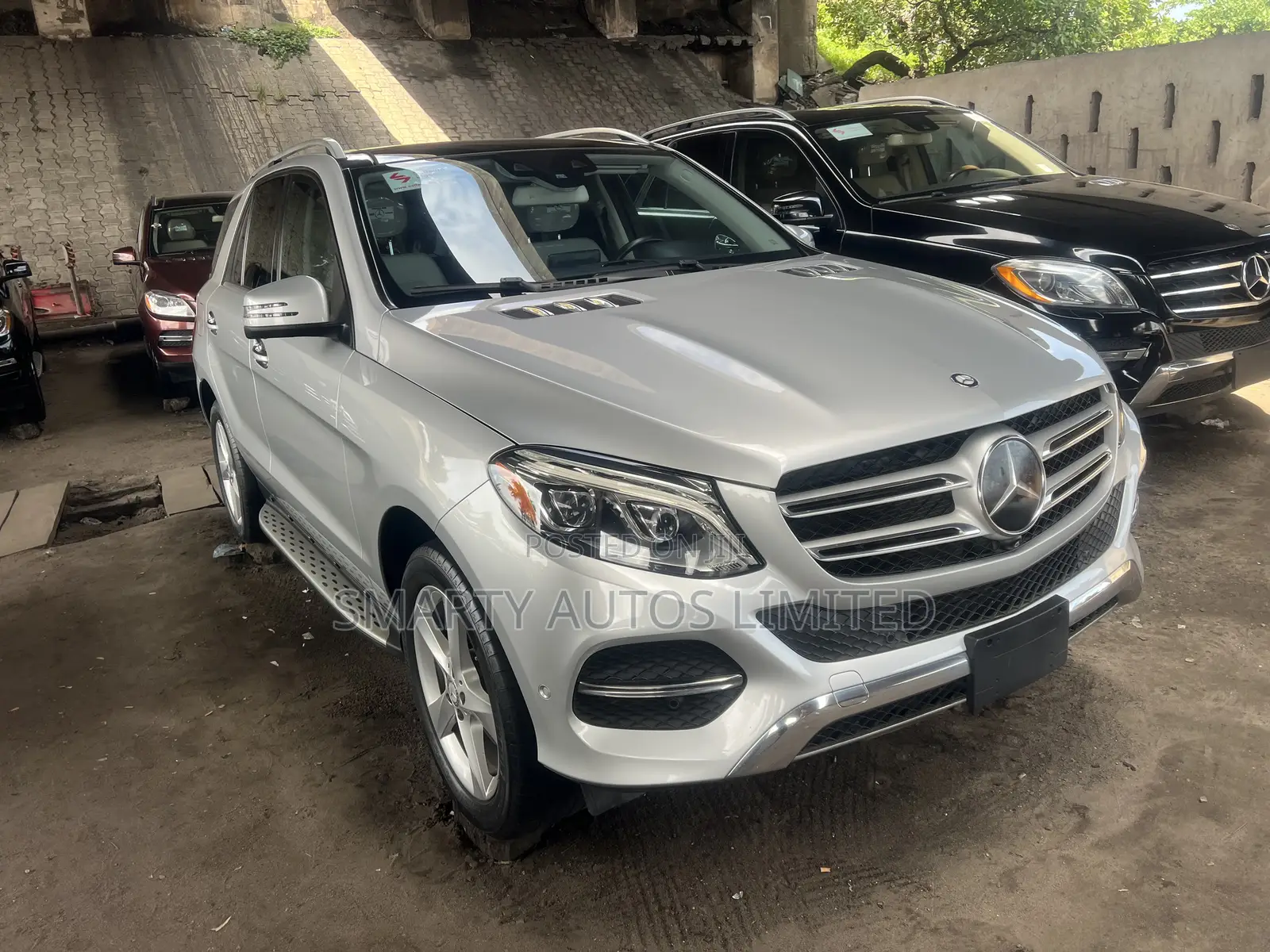 Mercedes-Benz GLE-Class GLE 350d 4MATIC 2018 Silver