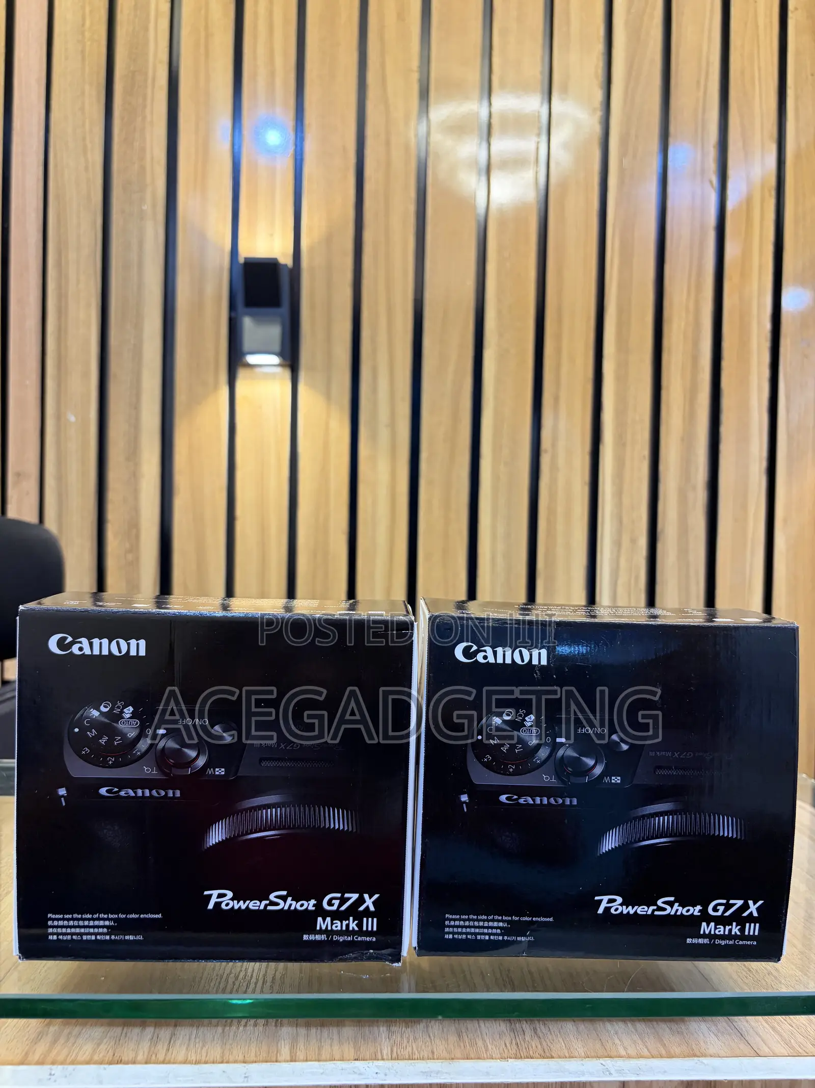 Brand New Canon Power Shot G7 X Mark Iii