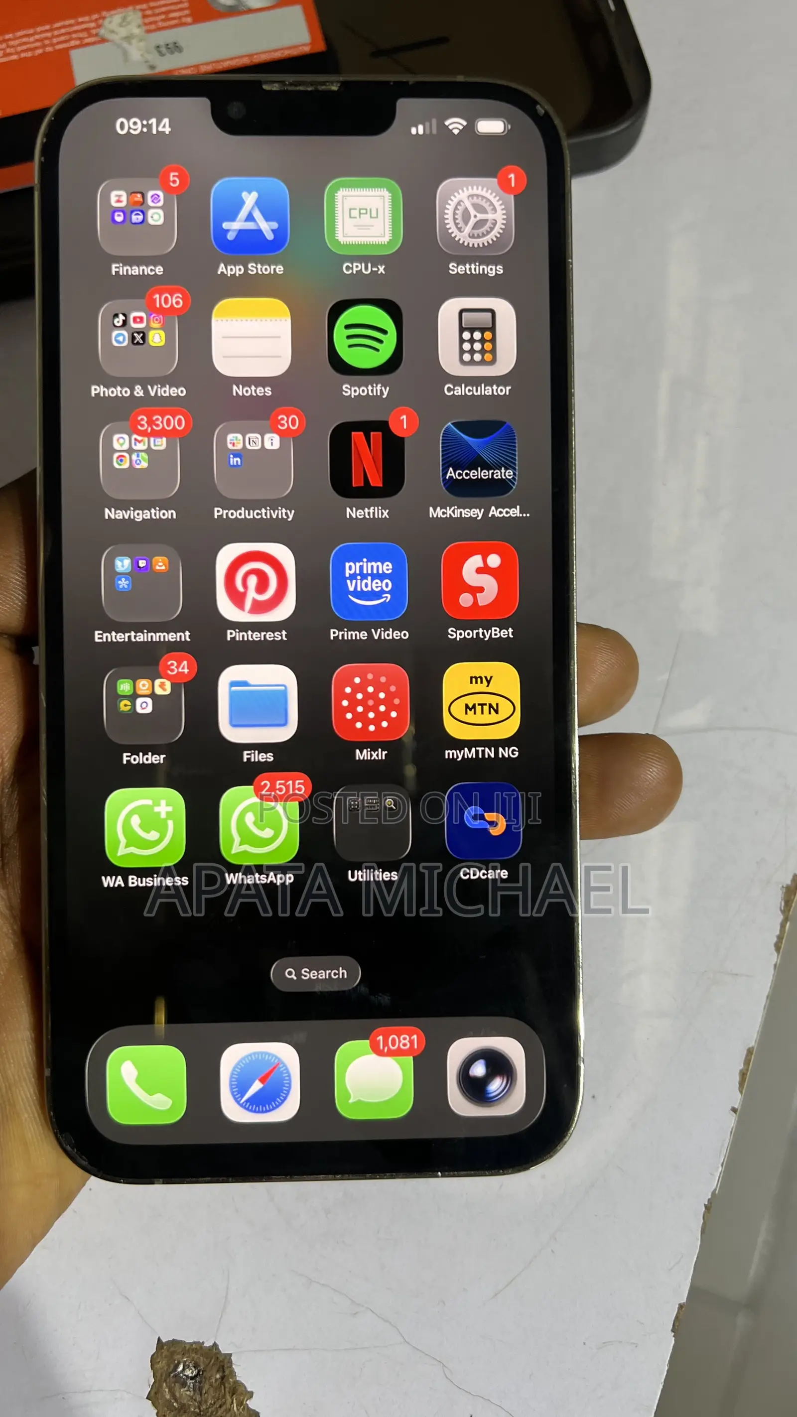 Apple iPhone 13 Pro Max 256 GB Gold