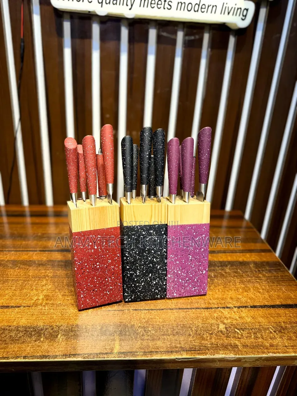 Beautiful Colors of Kitchen Knife