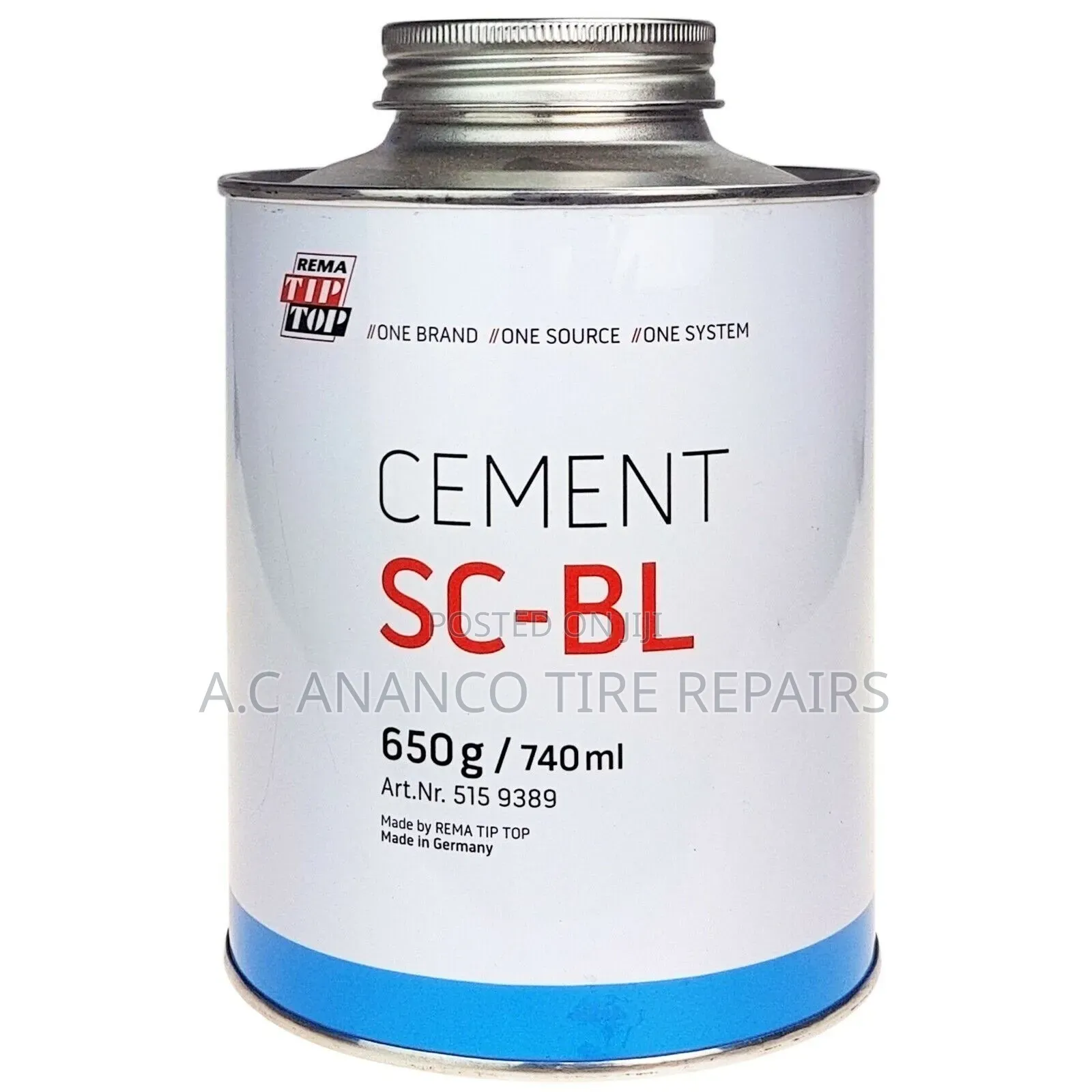 Rhema Tip-Top Special Cement Gum 650g