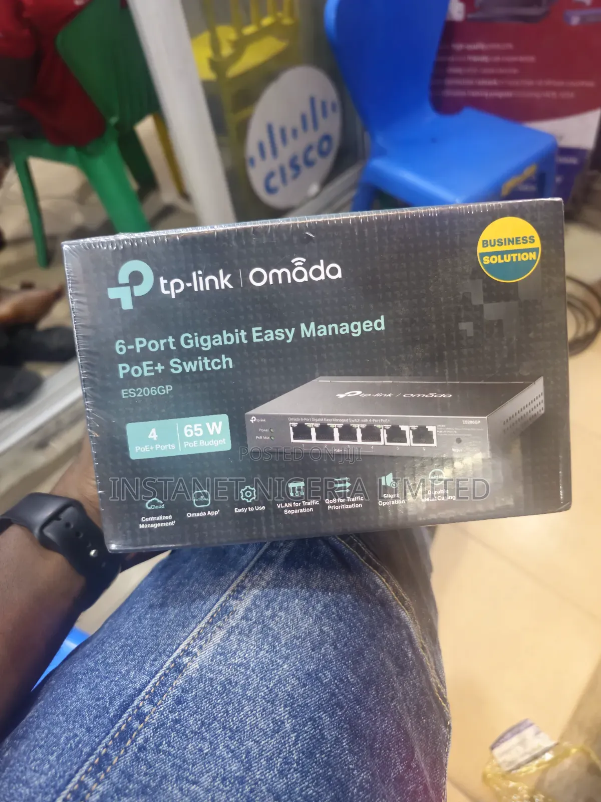 Tplink Omada 6 Port Gigabit Easy Managed Poe+ Switch