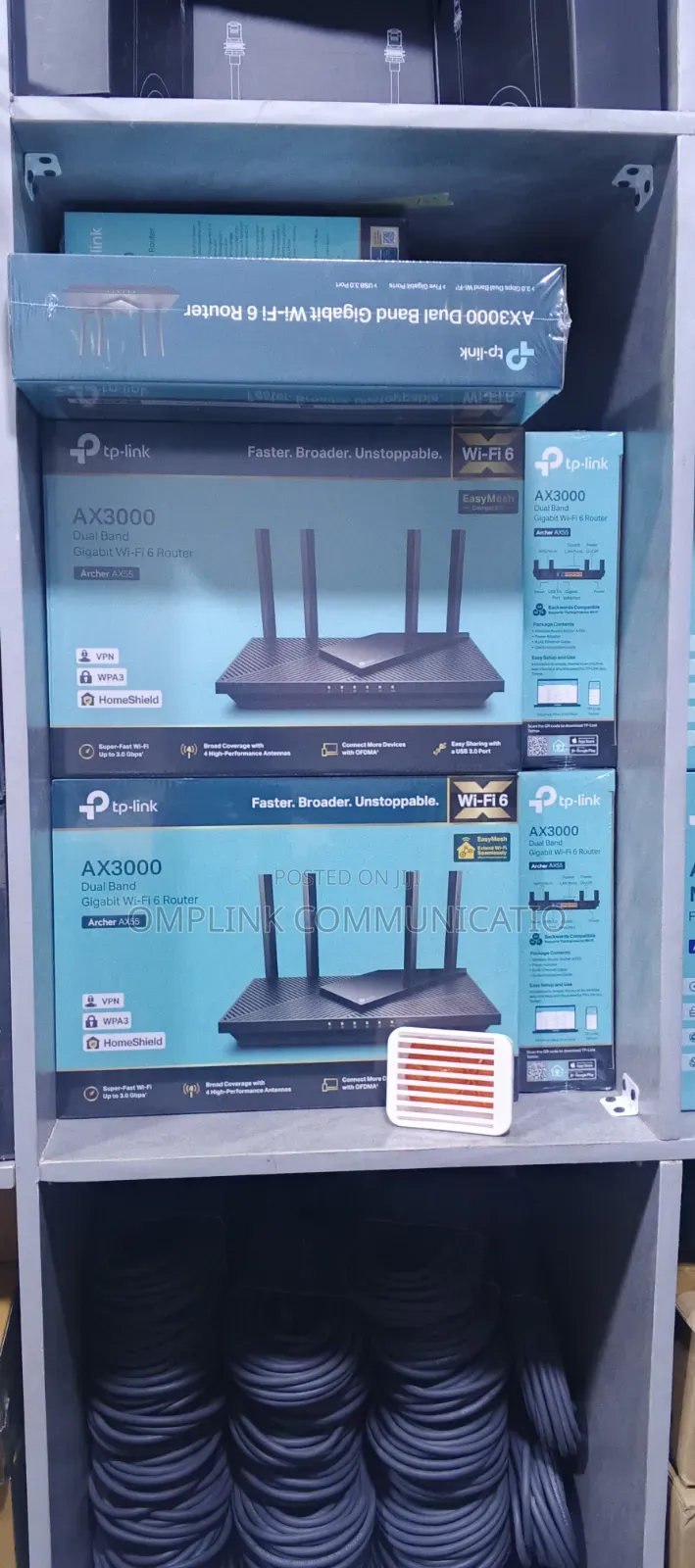 Tp-link Archer Ax55 — Ax3000 Gigabit Wi-fi 6 Router Dual Band