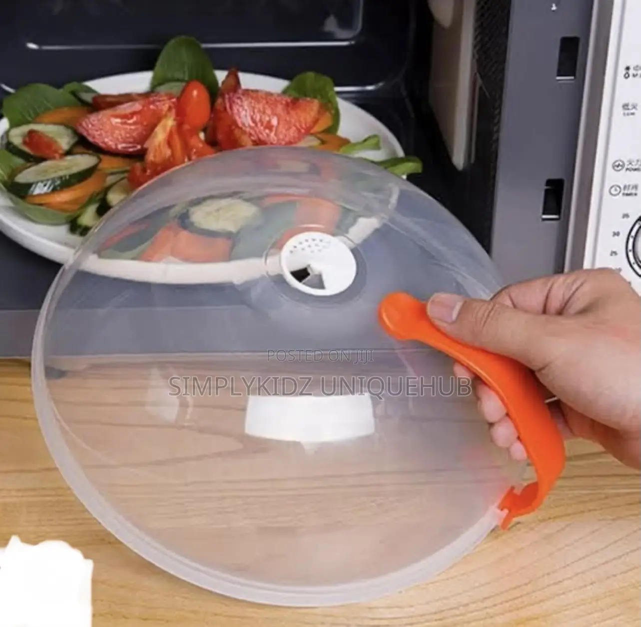 Microwave Food Cover With Handle