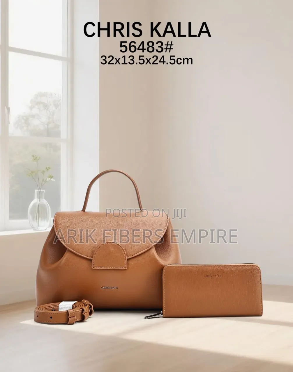 Chriskalla 2in1 Stock Leather Hand Bags