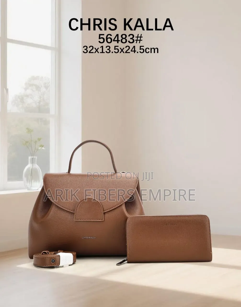 Chriskalla 2in1 Stock Leather Hand Bags