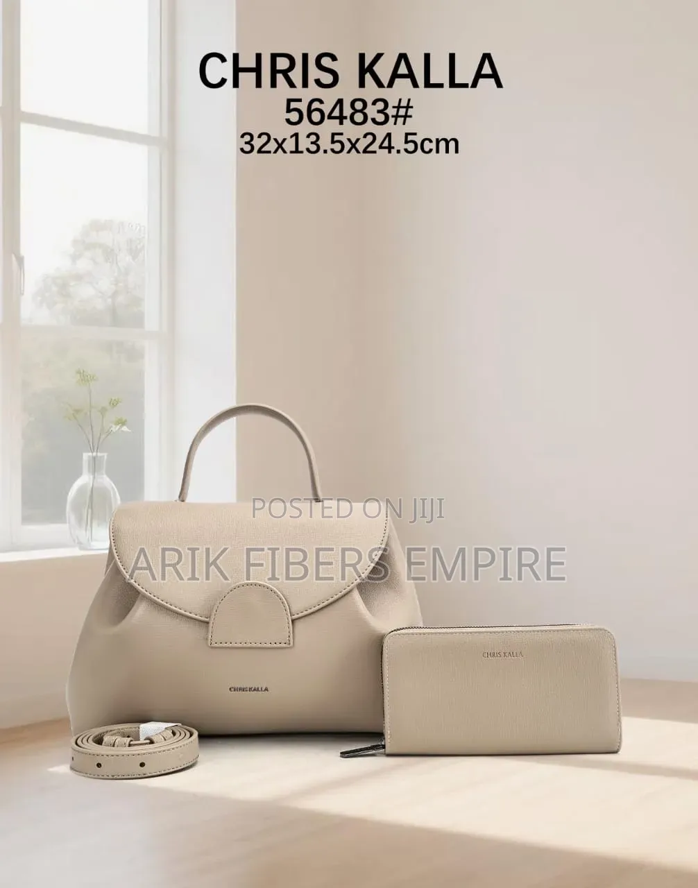 Chriskalla 2in1 Stock Leather Hand Bags