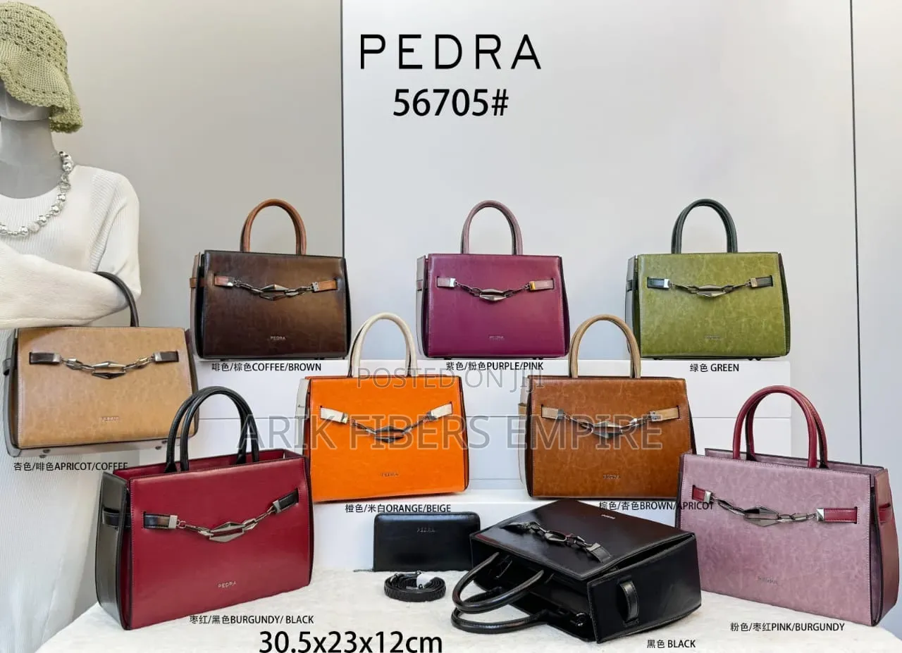 Pedra Stock Leather Handbags