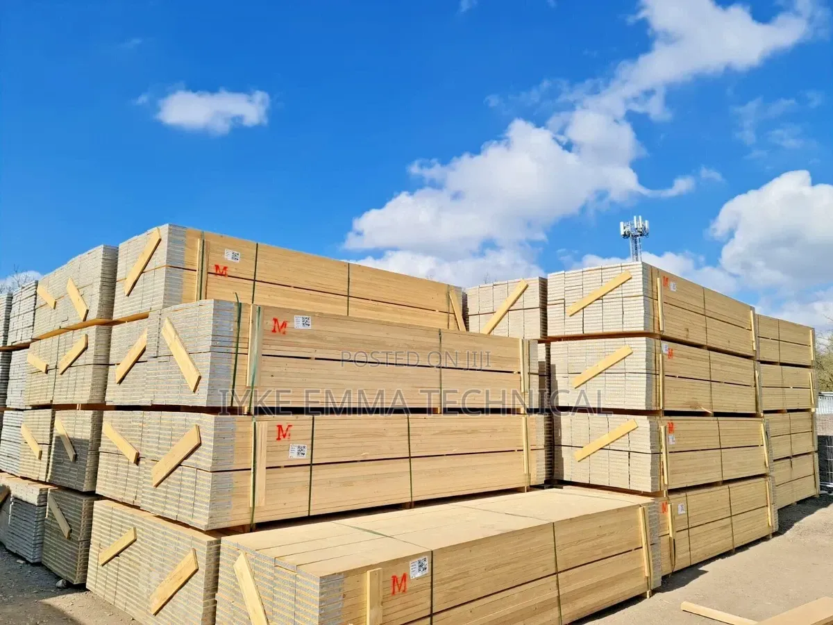 Scaffold Board Length 4mtrs End Bands Galvanized Timber