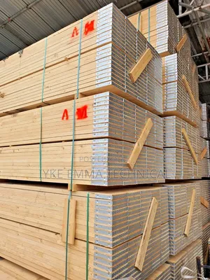 Scaffold Board Length 4mtrs End Bands Galvanized Timber