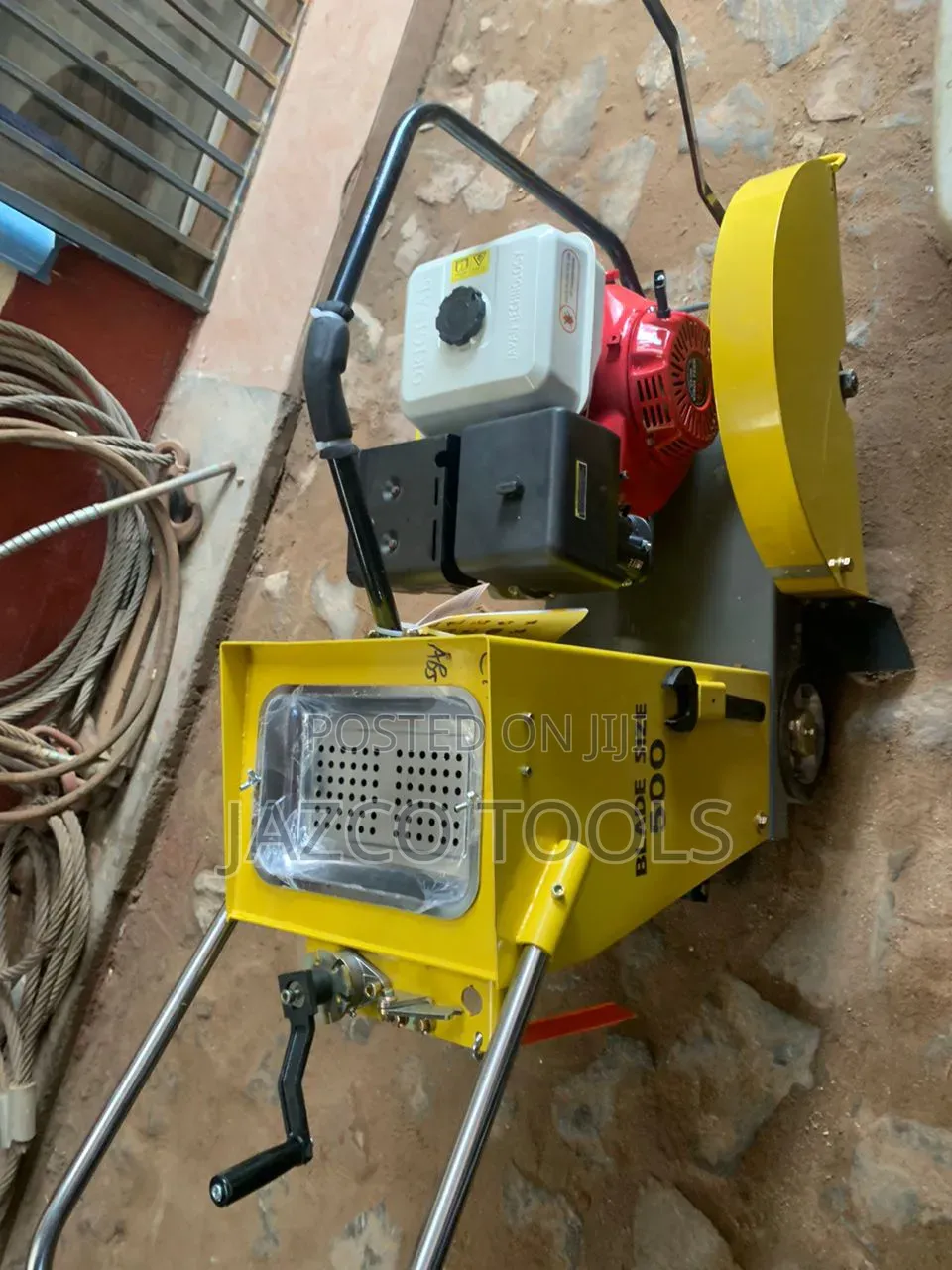 Eponen Q500 Road Cutter – Diesel/Gasoline Concrete Cutting Machine