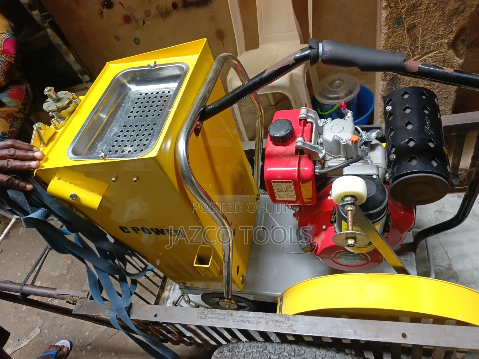 Eponen Q500 Road Cutter – Diesel/Gasoline Concrete Cutting Machine