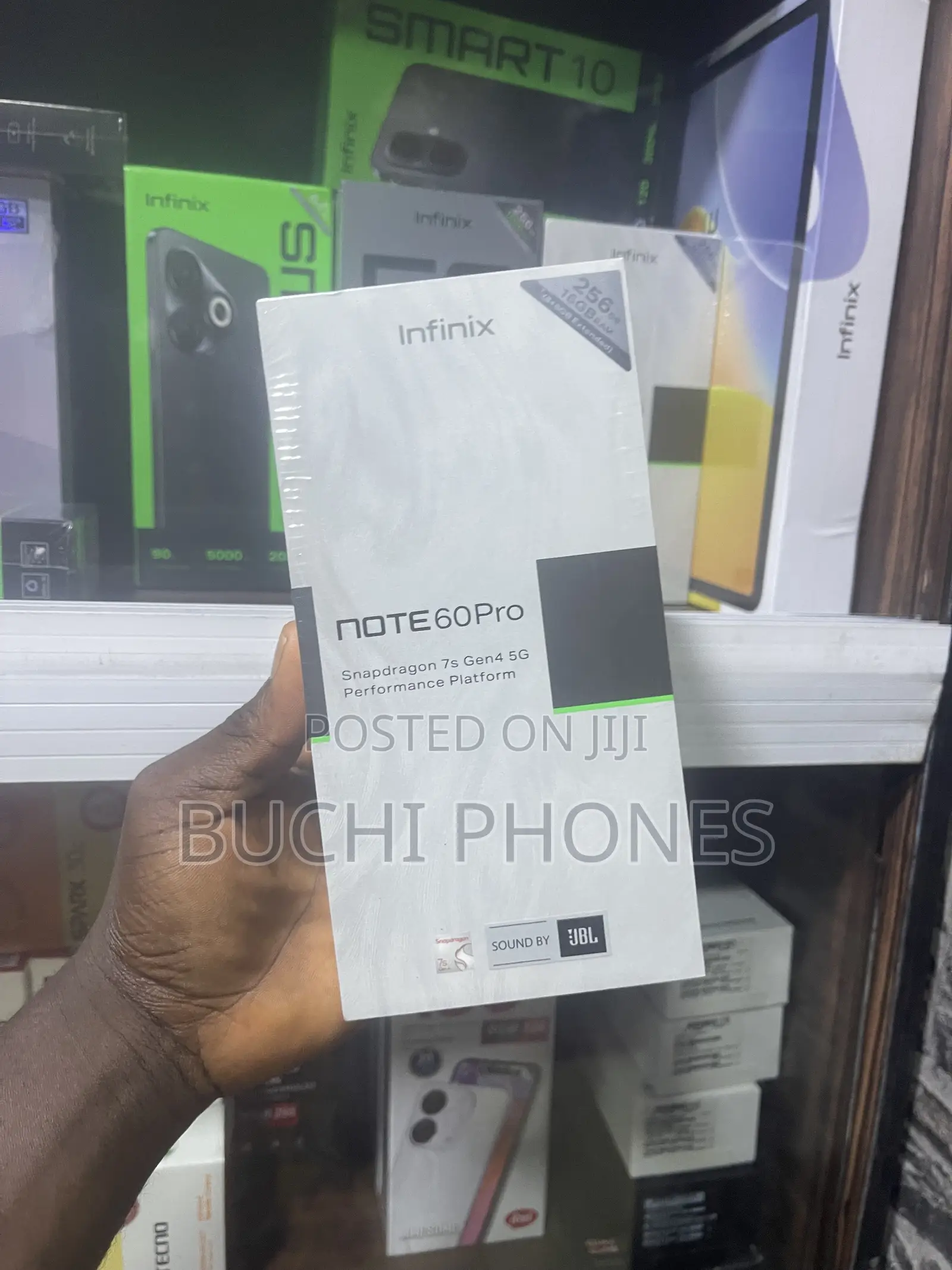 New Infinix Note 60 Pro 256 GB Black