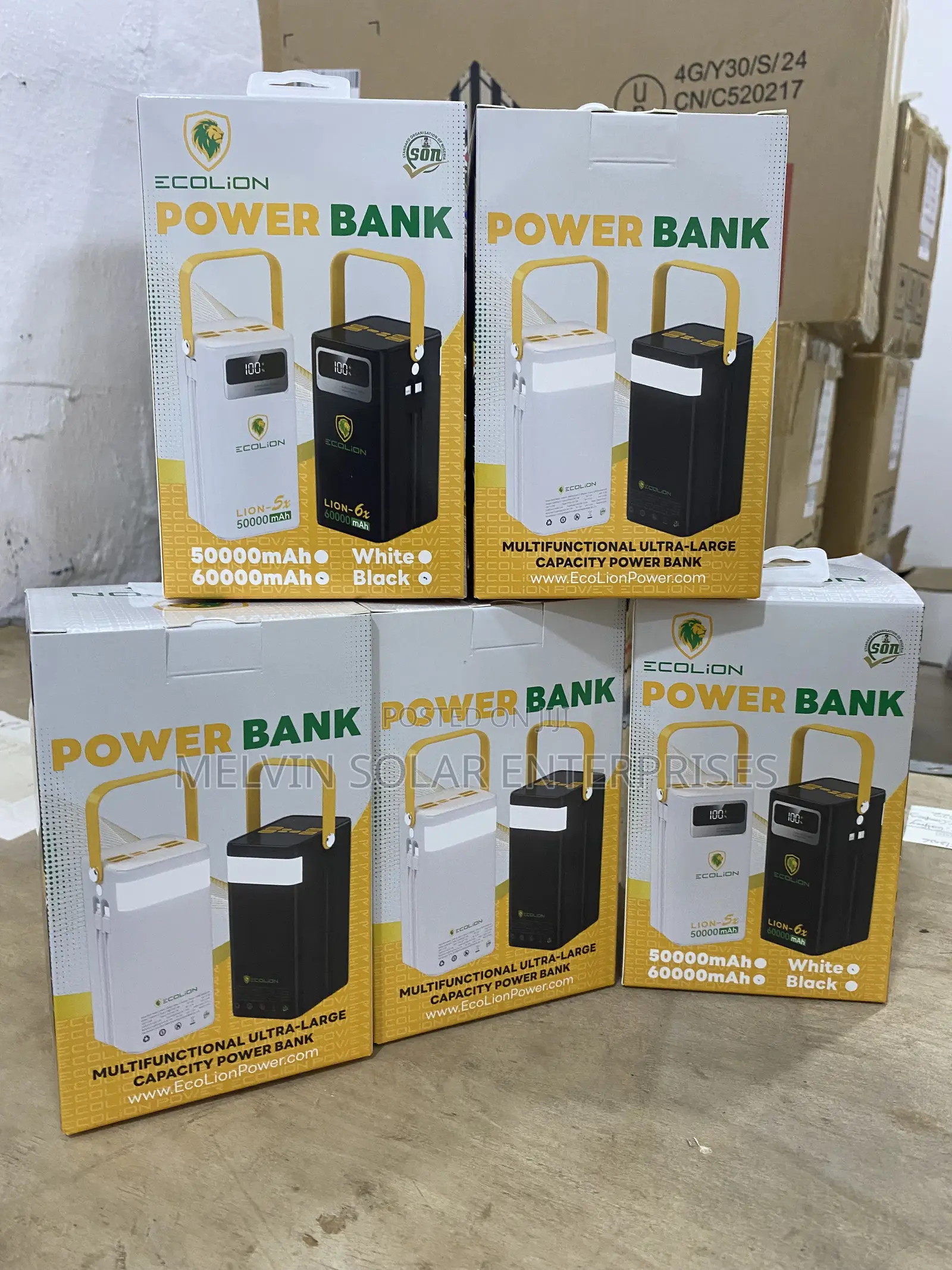 6000mah Ecolionpower Bank Available in Store Now
