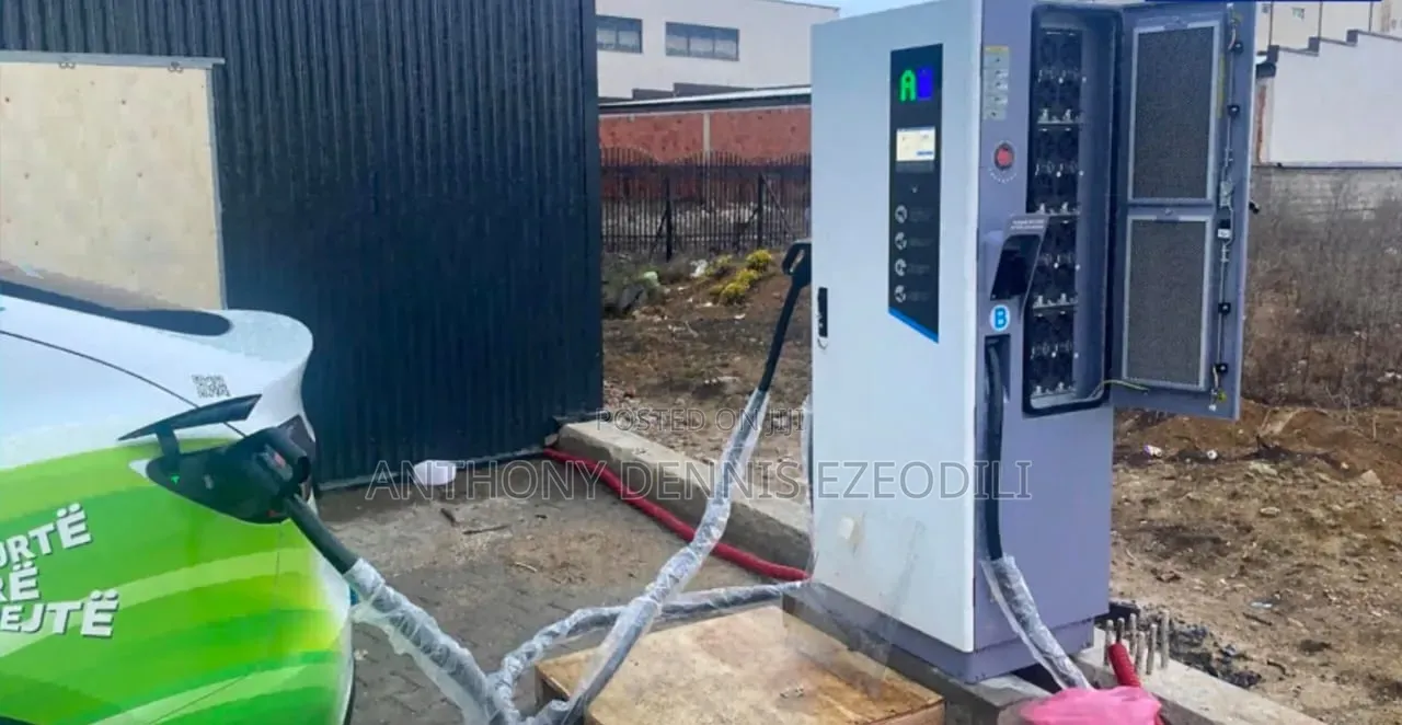 120kw Ev Charger With Double Nozzle and Hose if 5meters