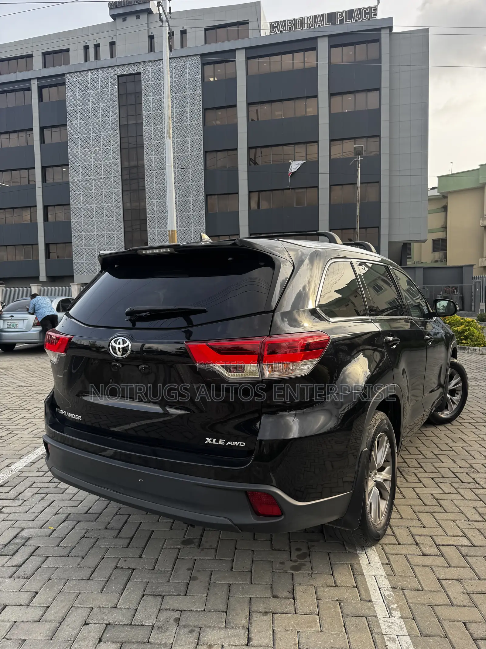 Toyota Highlander XLE 4dr SUV AWD (3.5L 6cyl 6A) 2015 Black