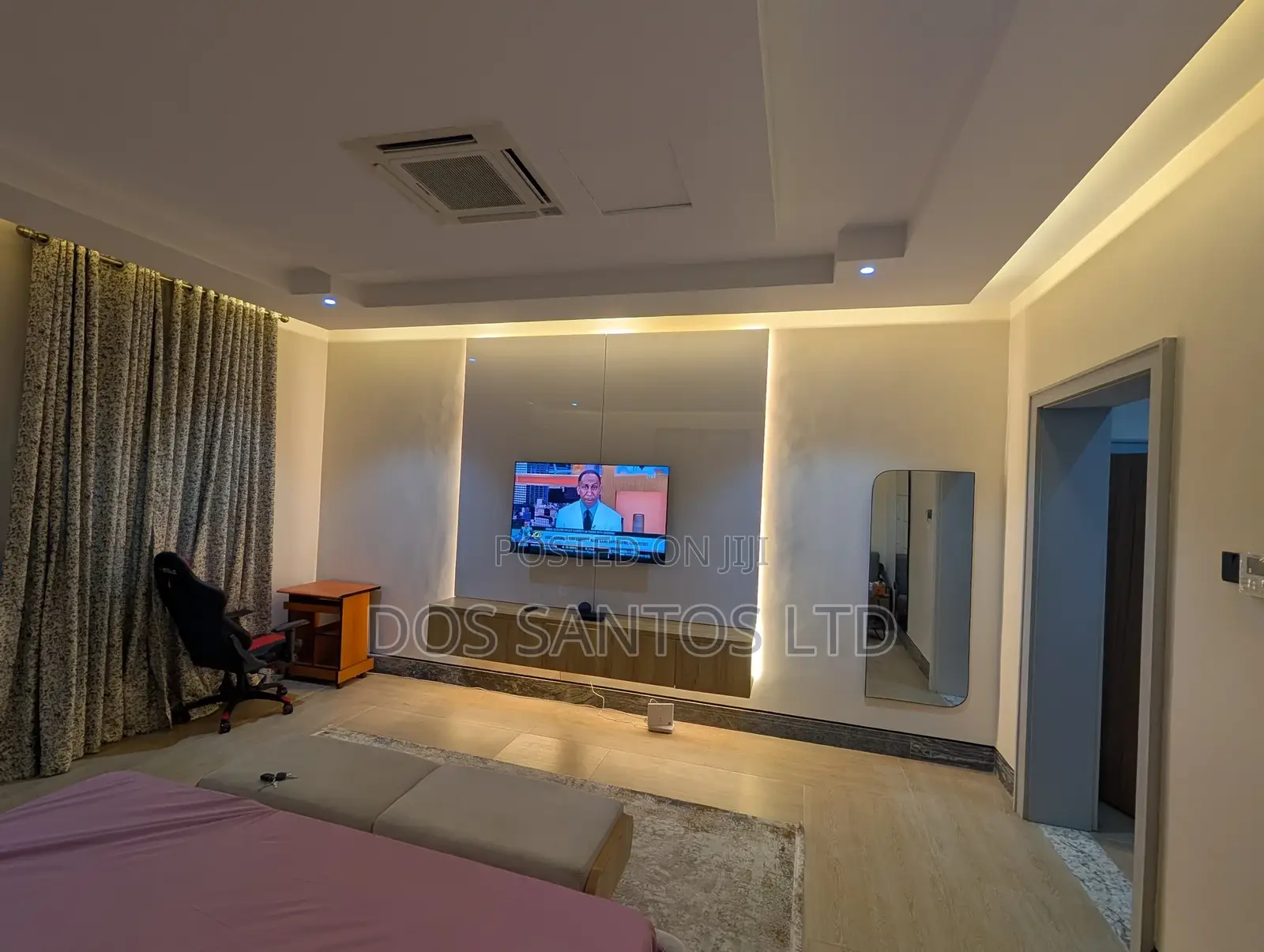 Furnished 2bdrm Apartment in Dos Santos, Life Camp for rent