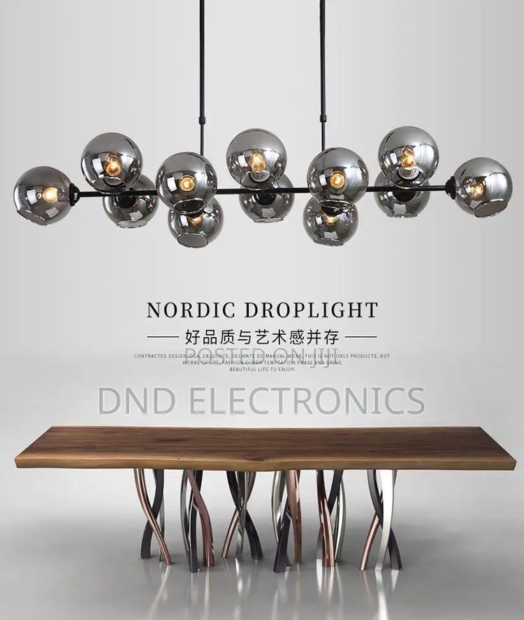 Nordic Drop Dinning Chandelier by 12glass