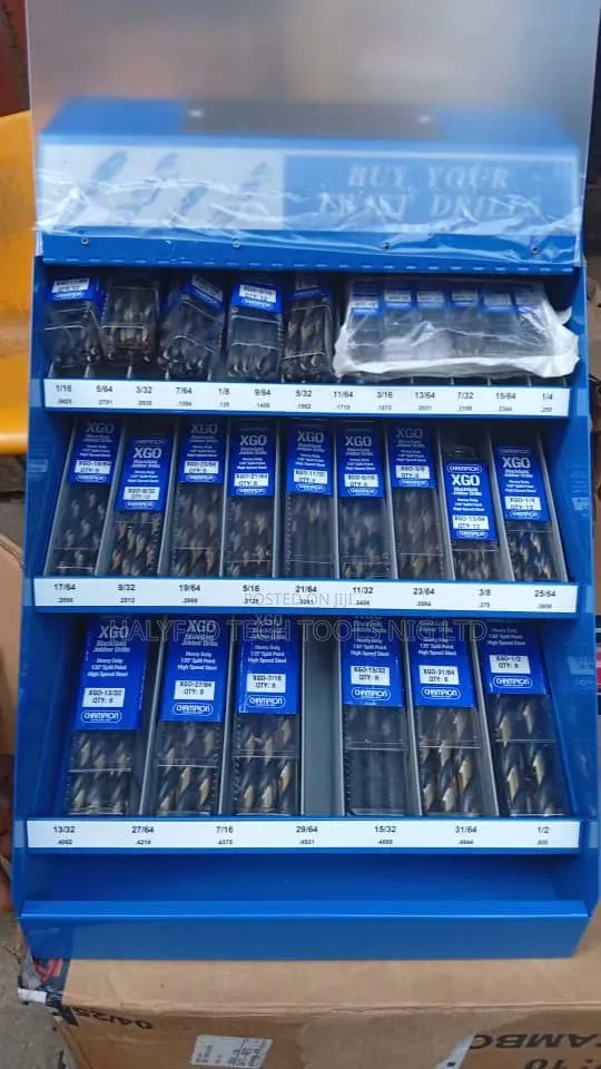 258 PCS Xgo Jobber Heavy Duty Stainless Steel Aluminum Twist Drill Bit