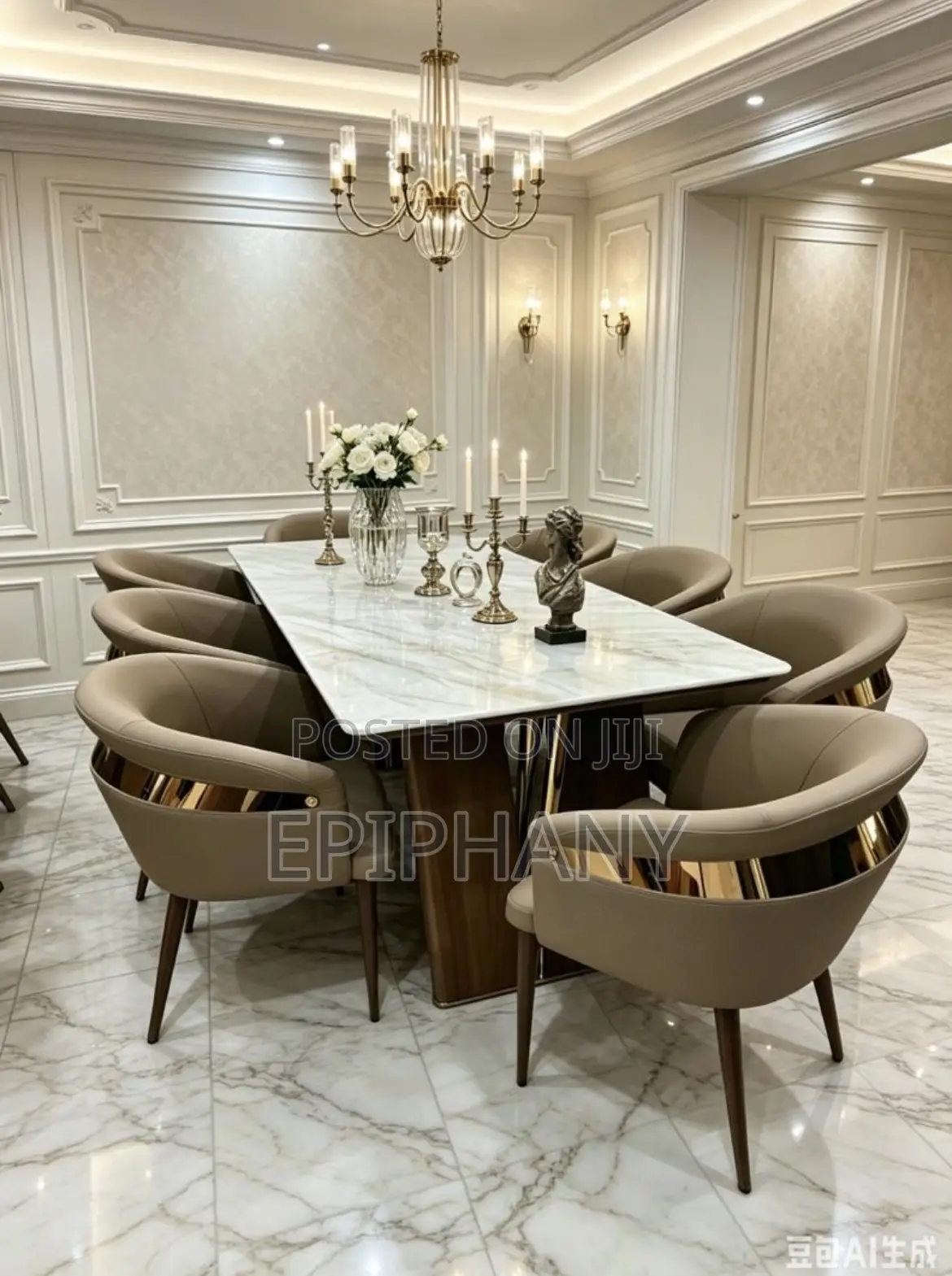 Dining by 8 With 8 Chairs