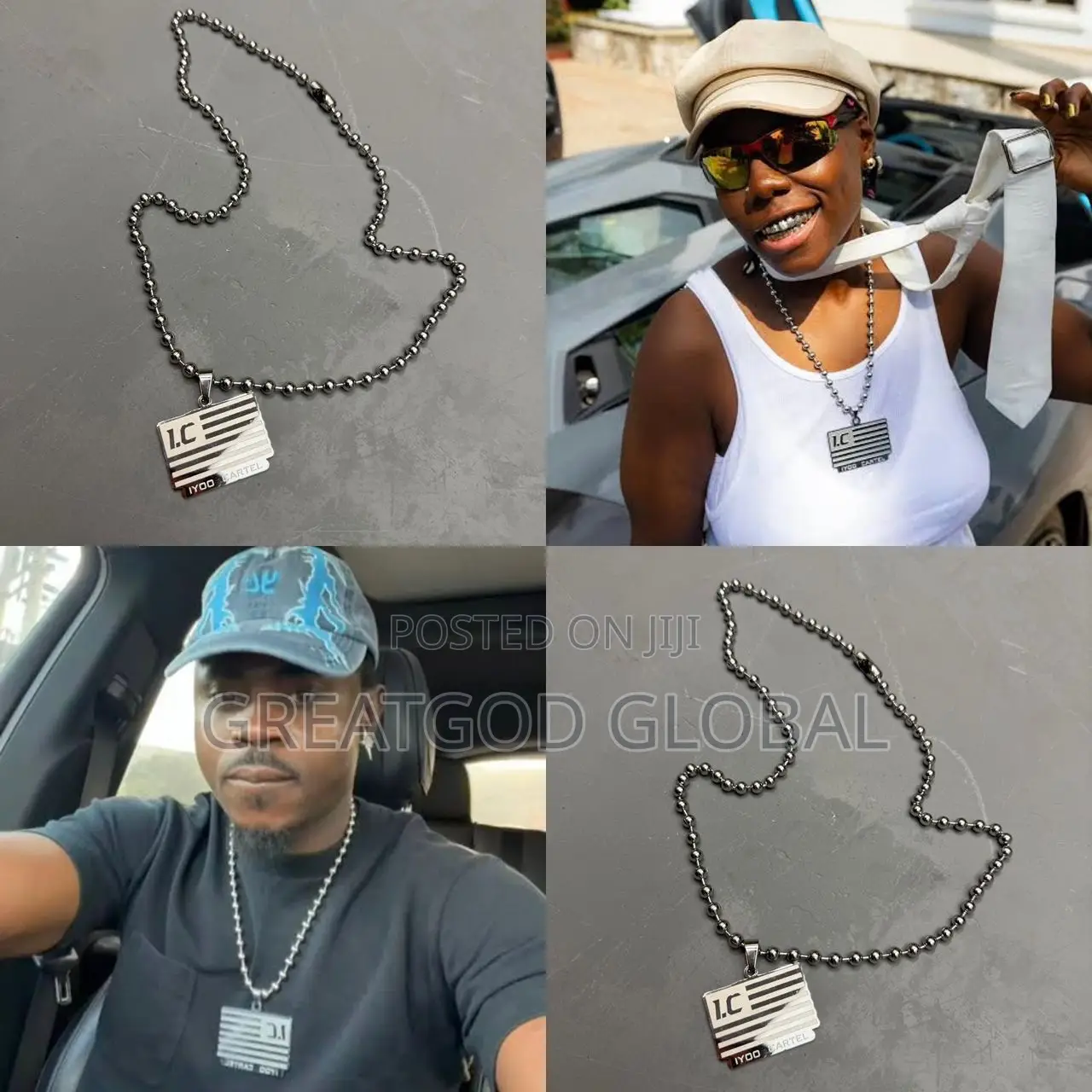 Iyoo Cartel Necklace Chain and Pendant