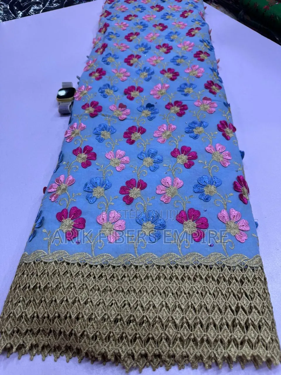 Swiss Applique Voile Lace