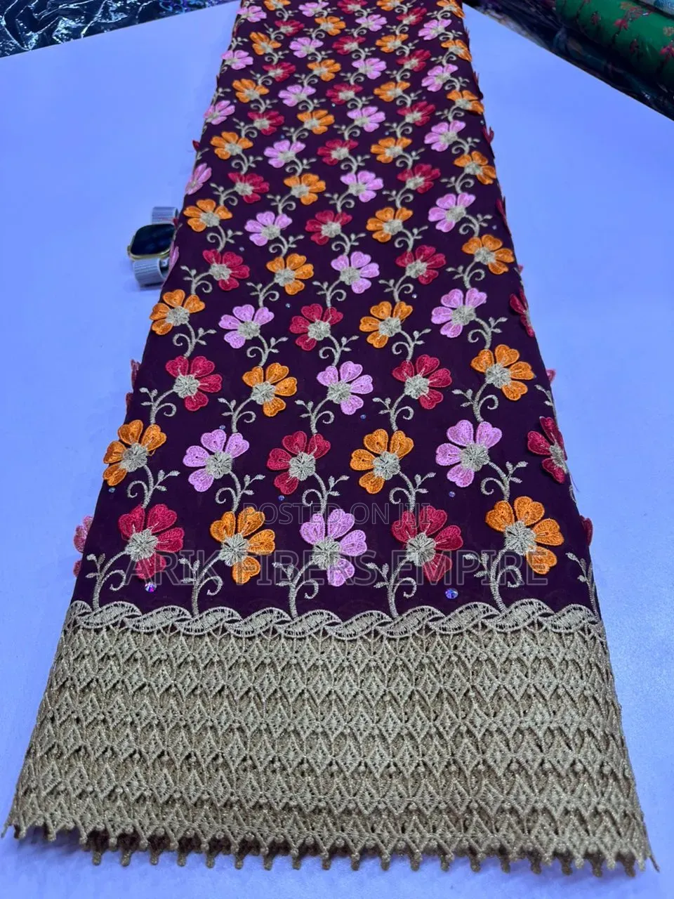 Swiss Applique Voile Lace