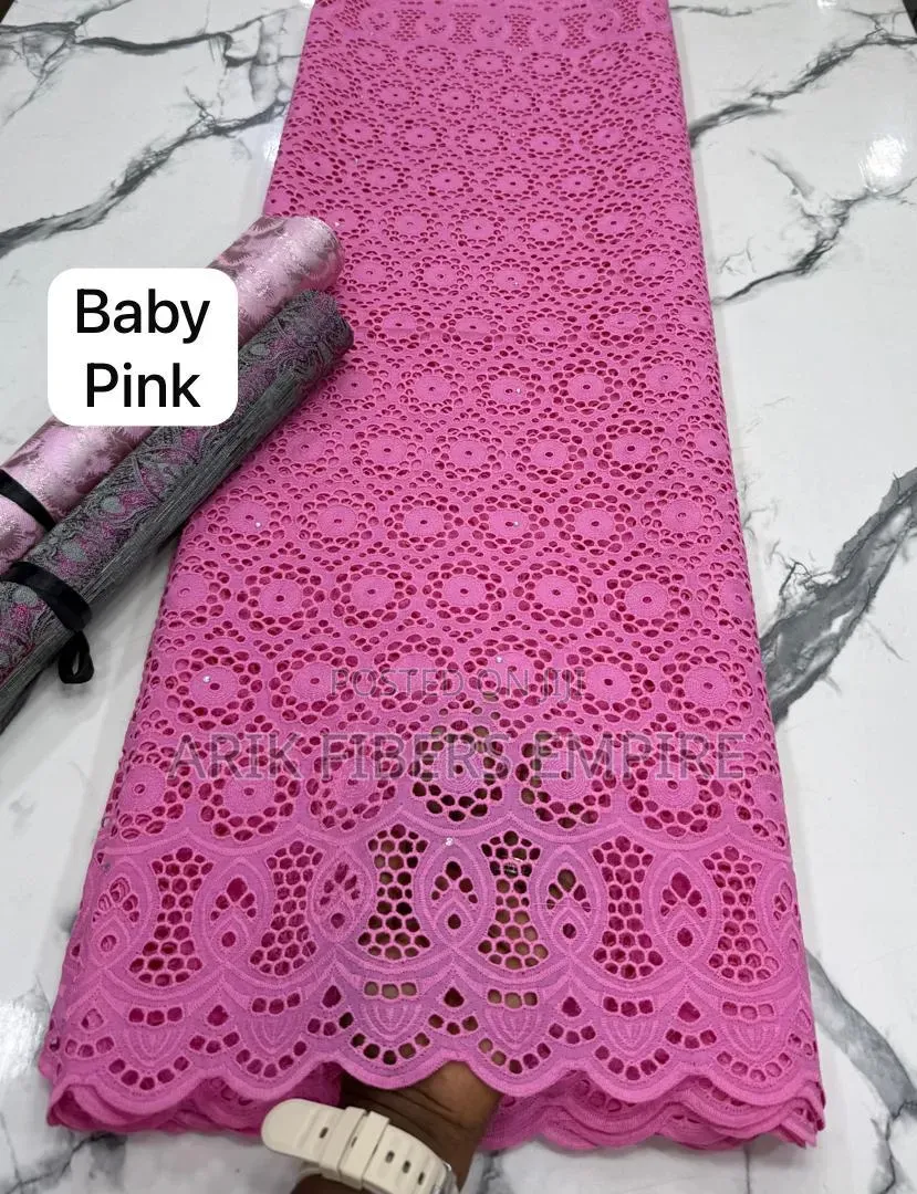 Lovely Swiss Dry Lace Fabrics