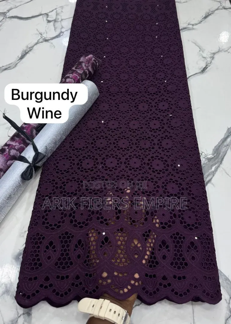 Lovely Swiss Dry Lace Fabrics