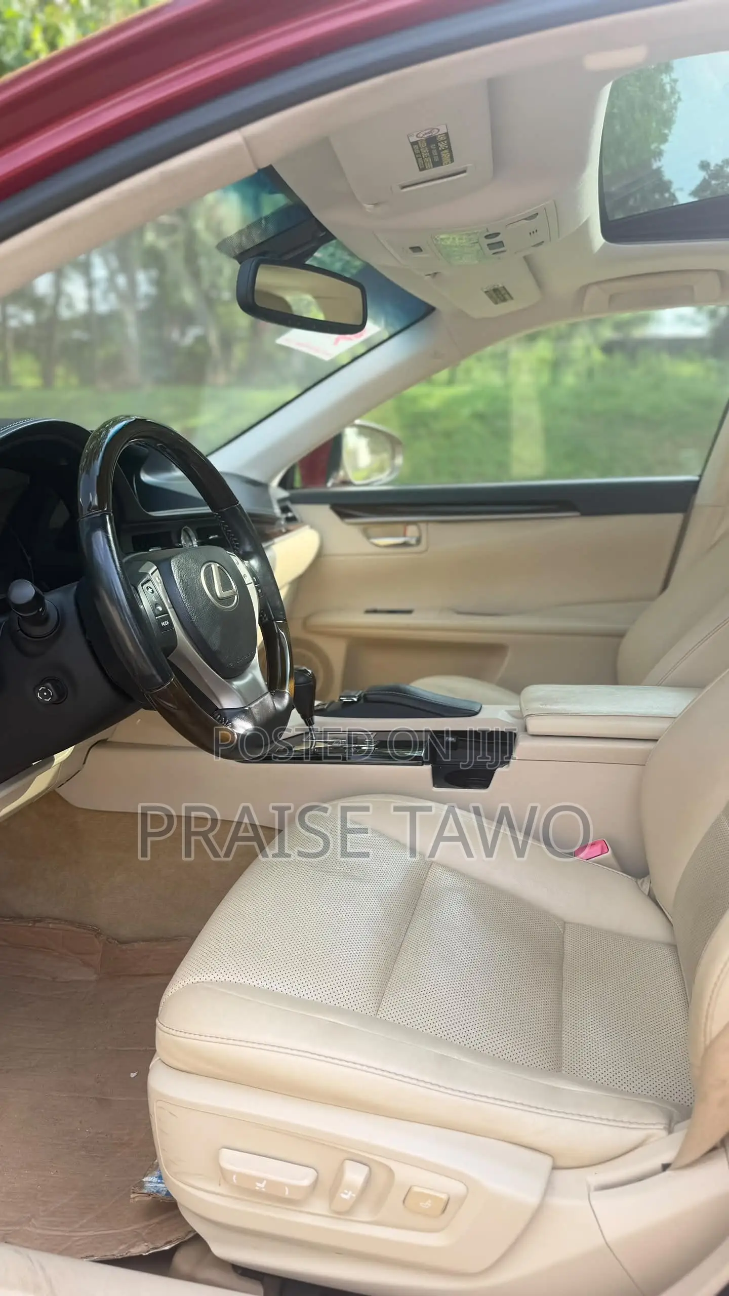 Lexus ES 350 FWD 2014 Red