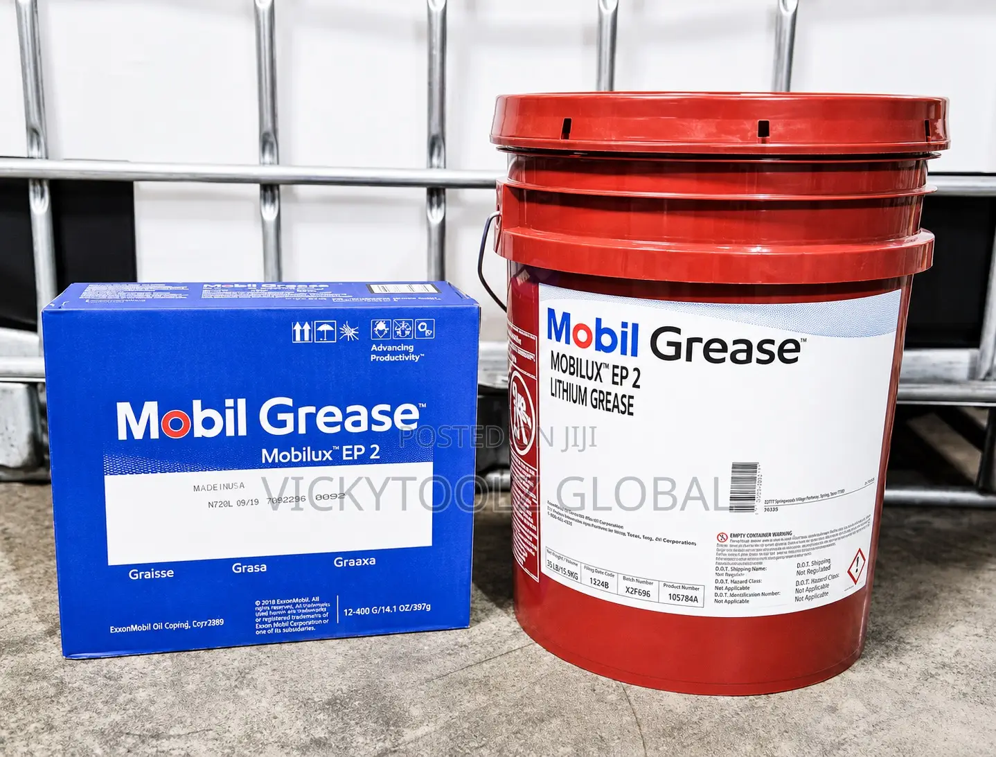 Mobil Grease Mobilux Ep 2 Lithium Grease 18kg