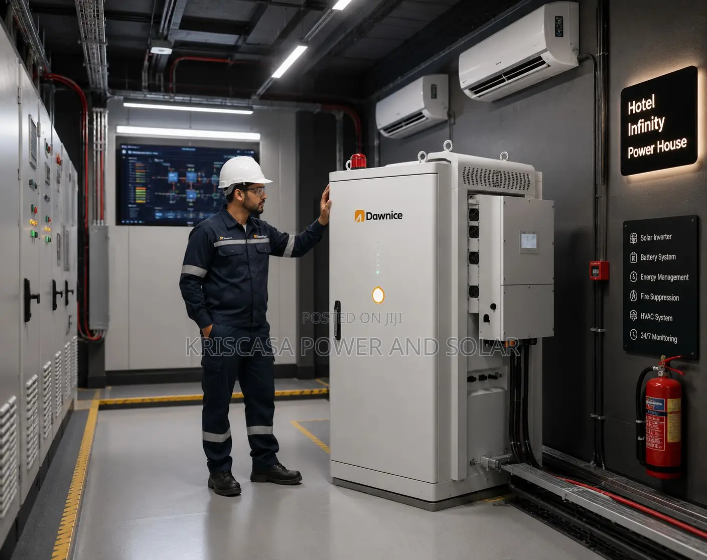 112kwh Dawnice Commercial Lithium Battery