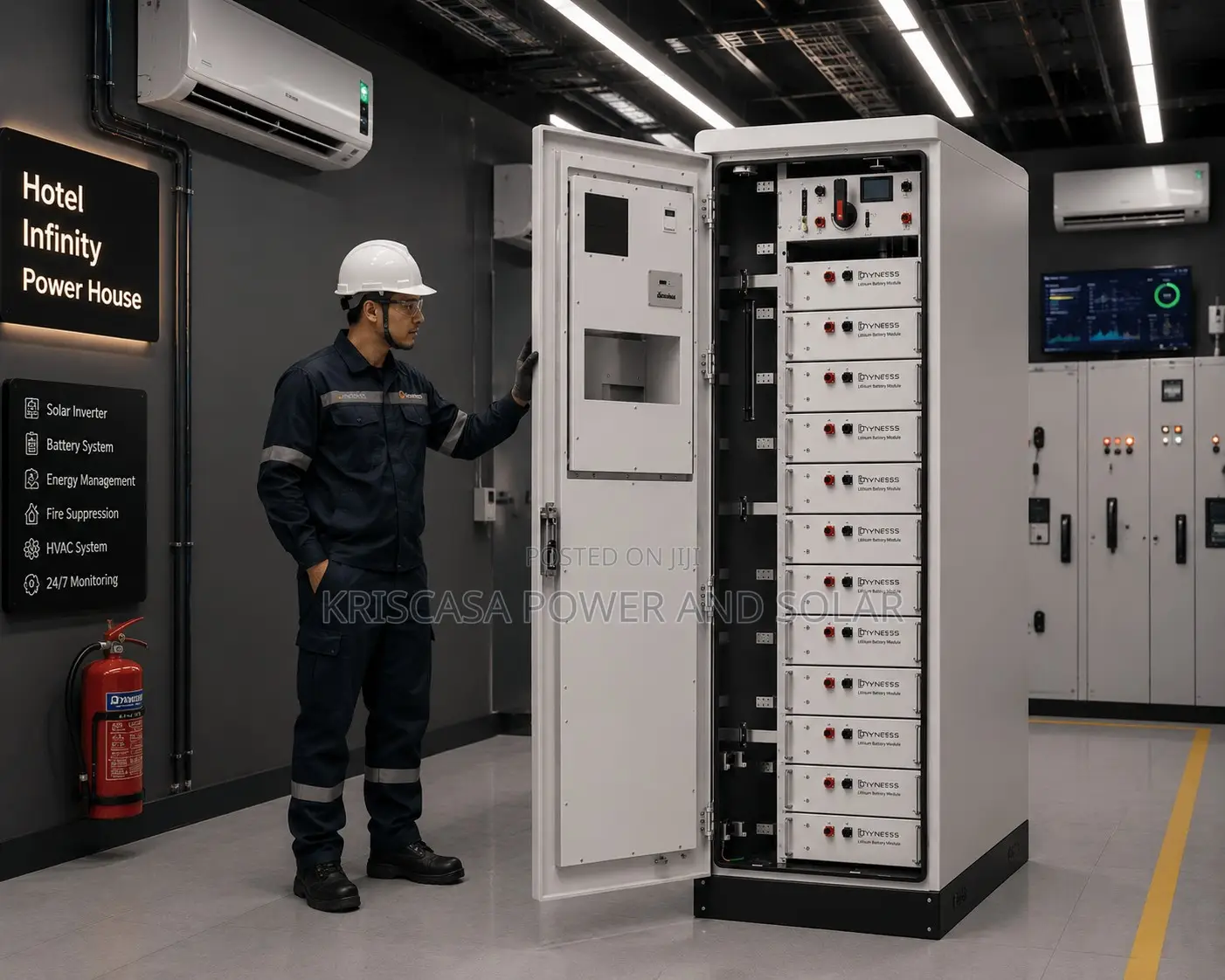 112kwh Dawnice Commercial Lithium Battery