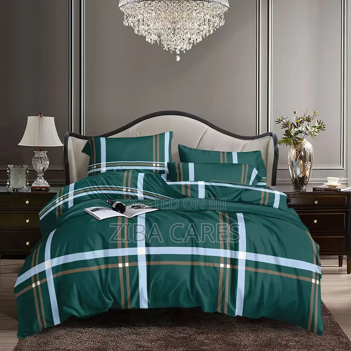 Luxury Bedspread With Pillowcases and Duvet Set 4x6