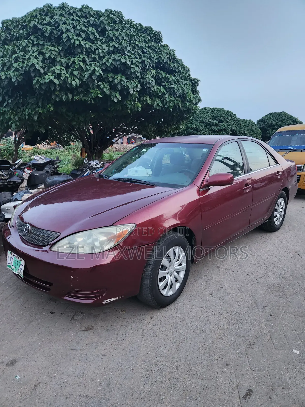 Toyota Camry 2004 Burgundy