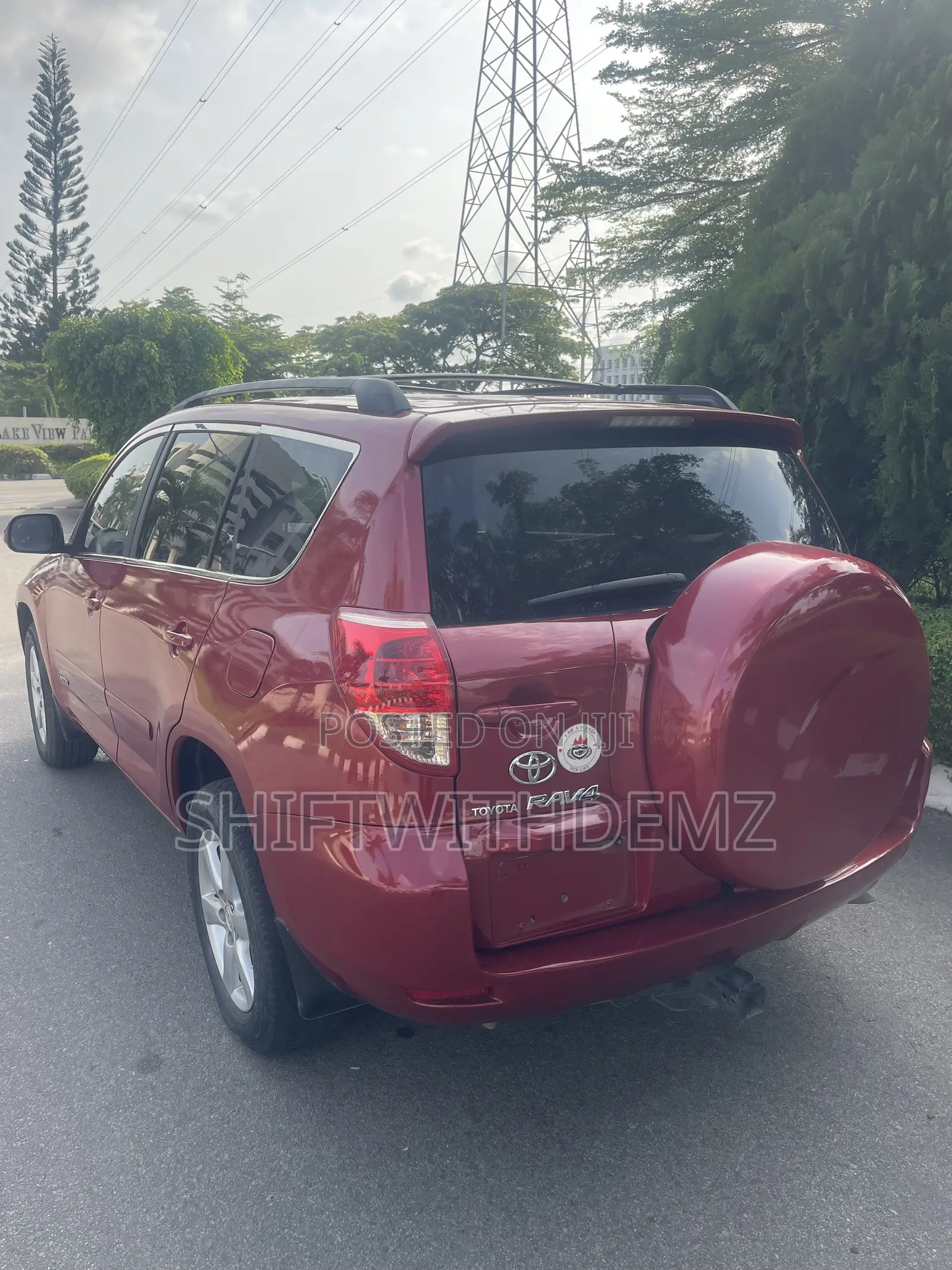 Toyota RAV4 2008 Red