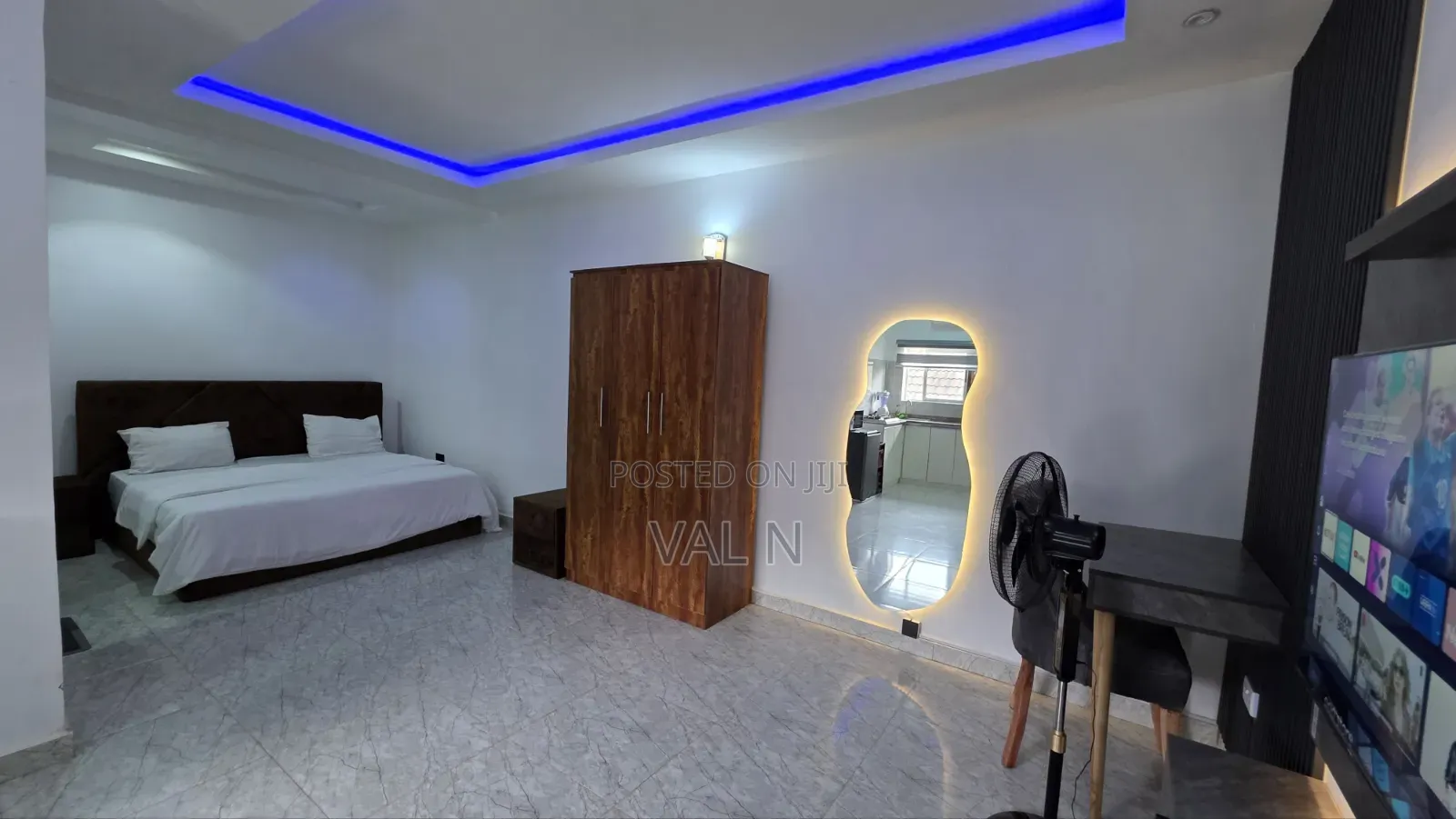 Furnished 1bdrm Apartment in Katampe (Main) for rent