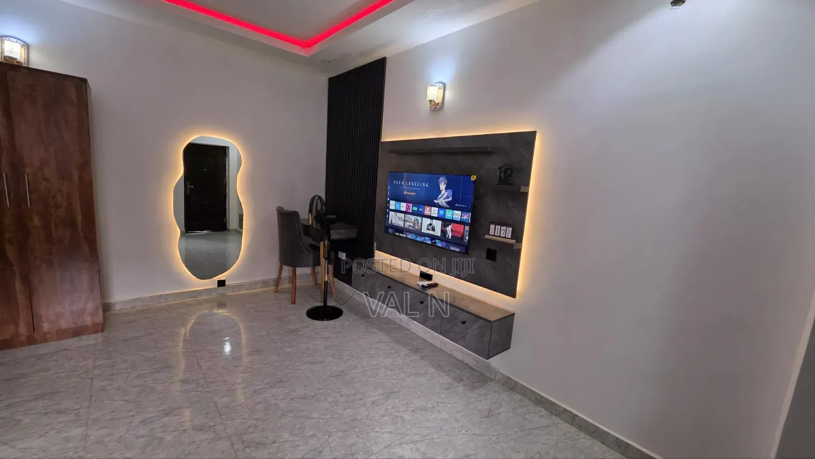 Furnished 1bdrm Apartment in Katampe (Main) for rent