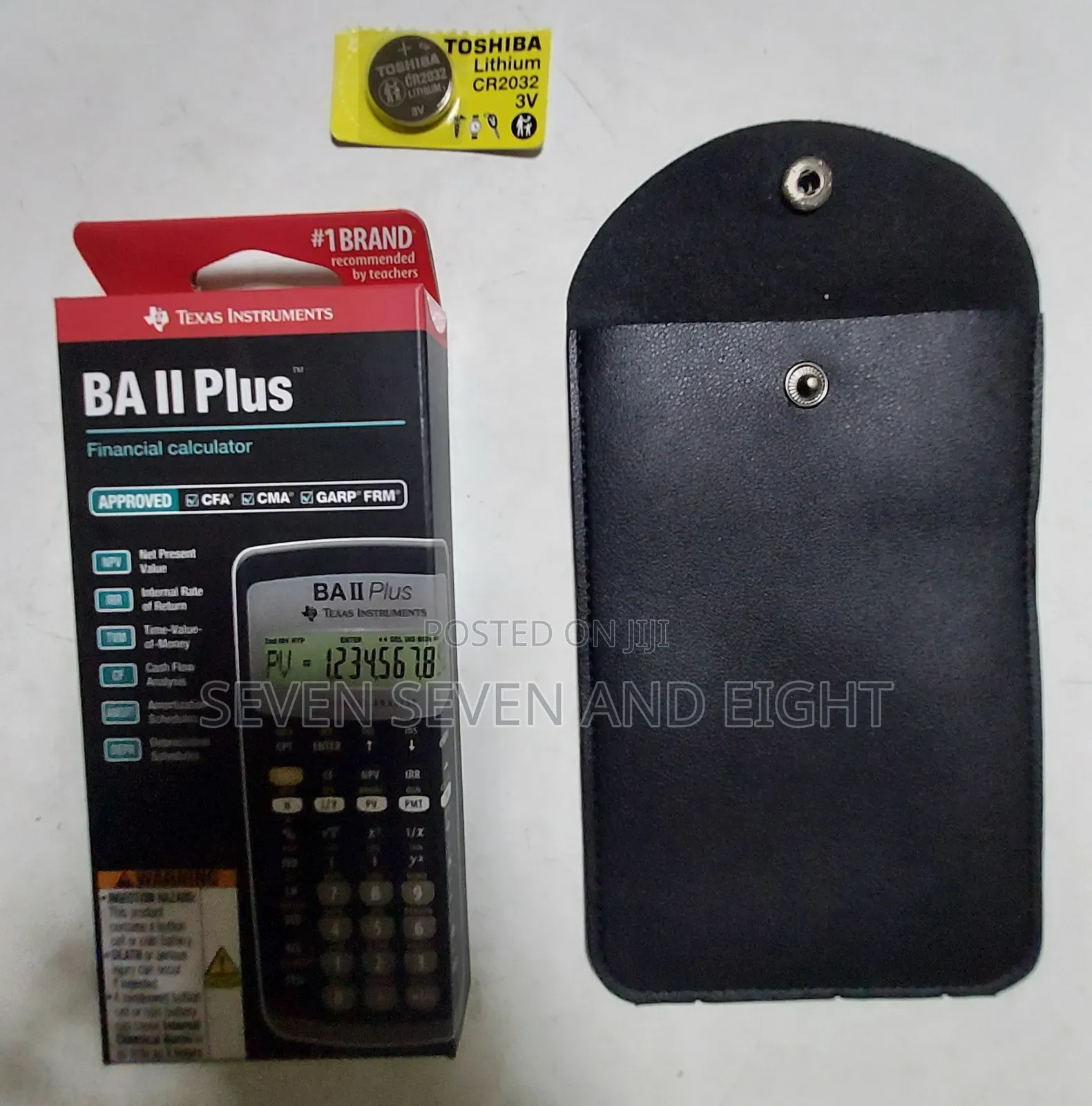 Ba Ii Plus Cfa Calculator+Pouch+Extra Battery(Ongoing Promo)