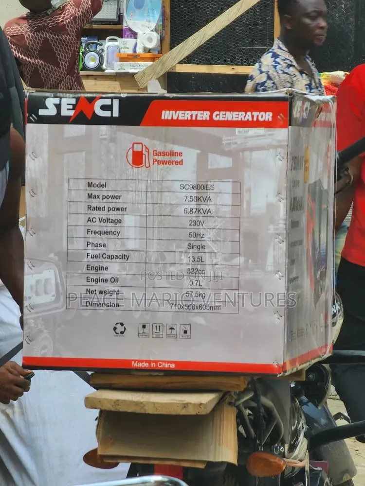 Senci Quality 7.5kva Inverter Generator With 2years Warranty